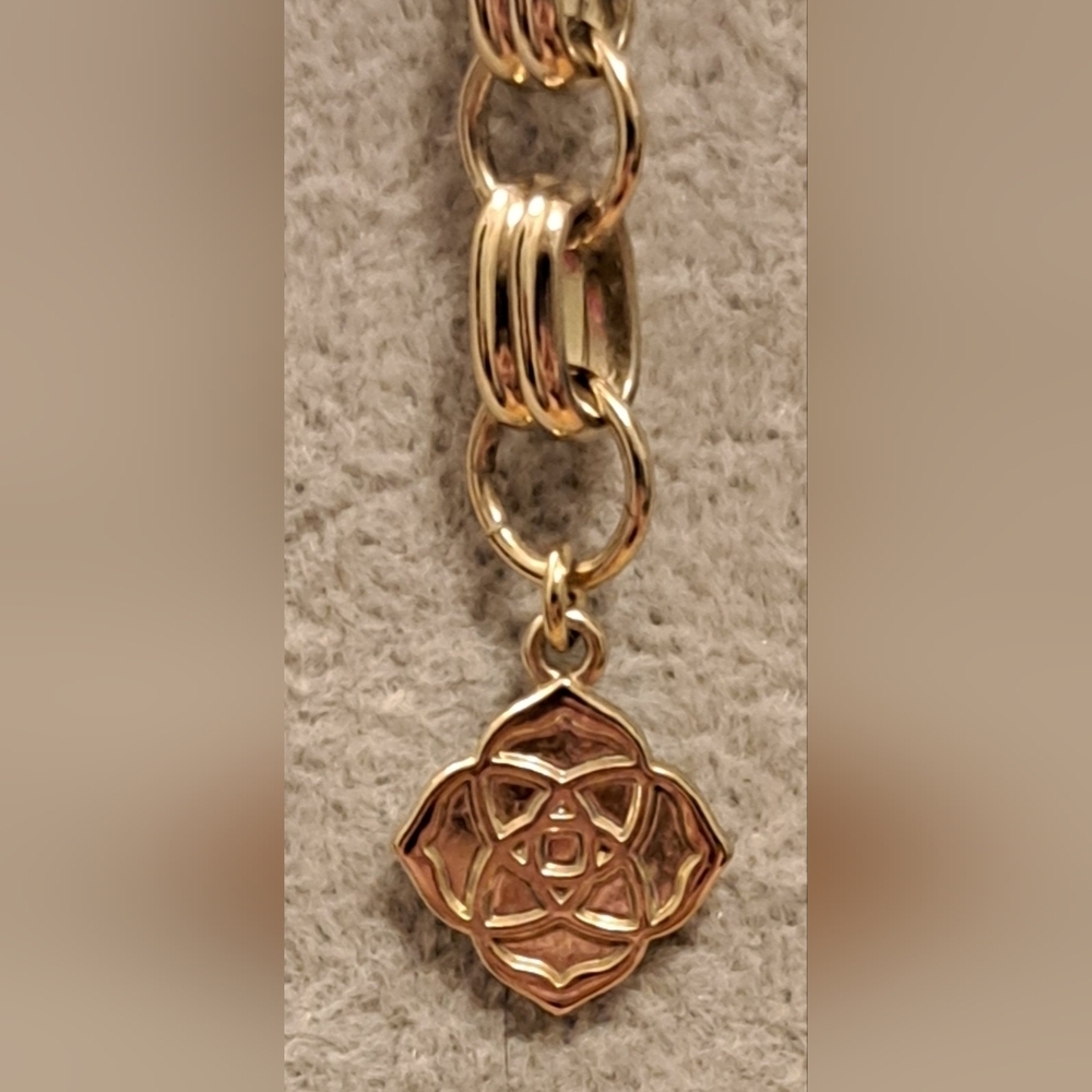 EUC Kendra Scott Harlow Coral Casual Boho Neutral Everyday Necklace Jewelry - Picture 6 of 7
